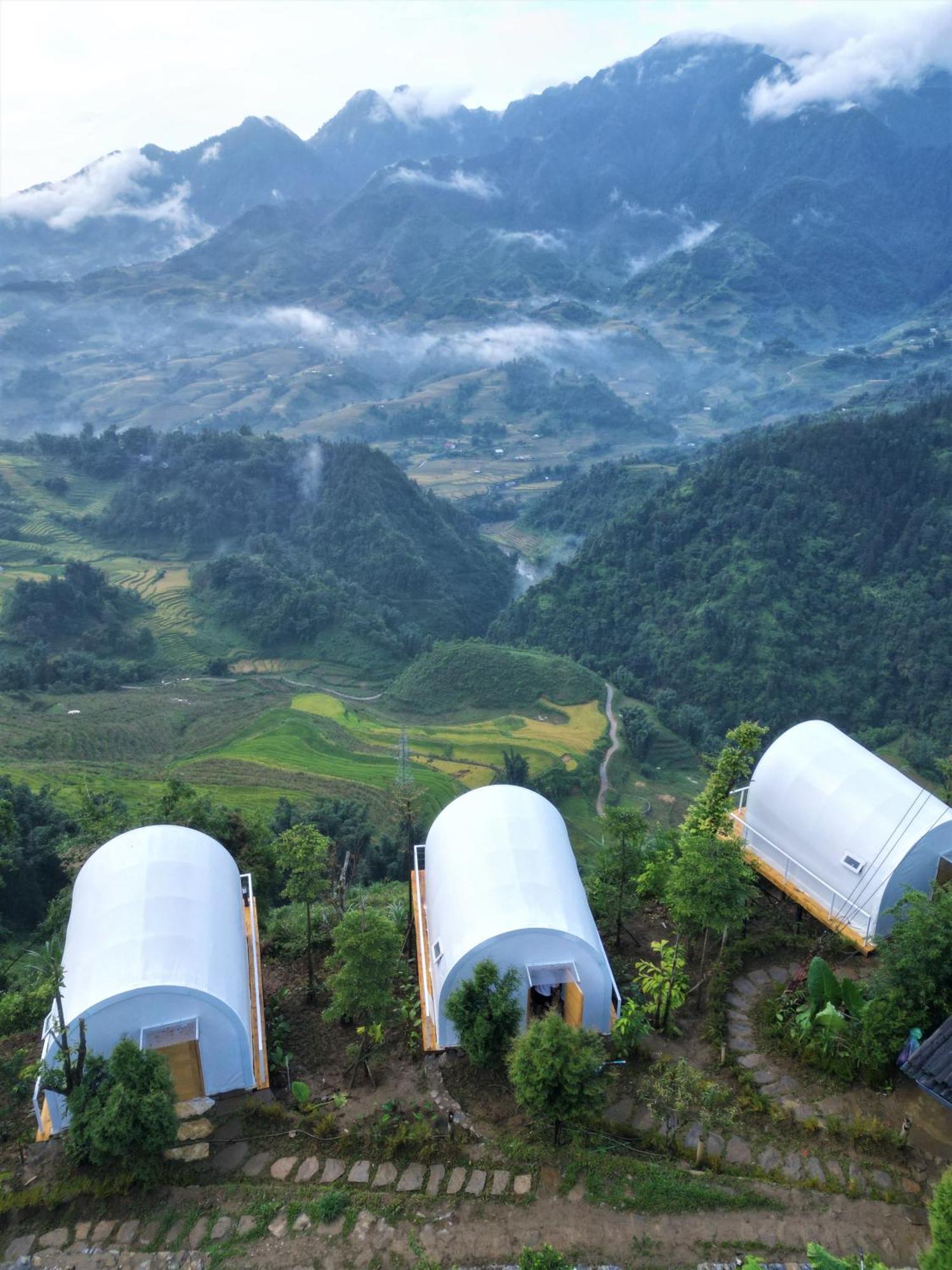Phansi - Glamping, View Point 360, Bar & Bbq Sa Pa Eksteriør bilde