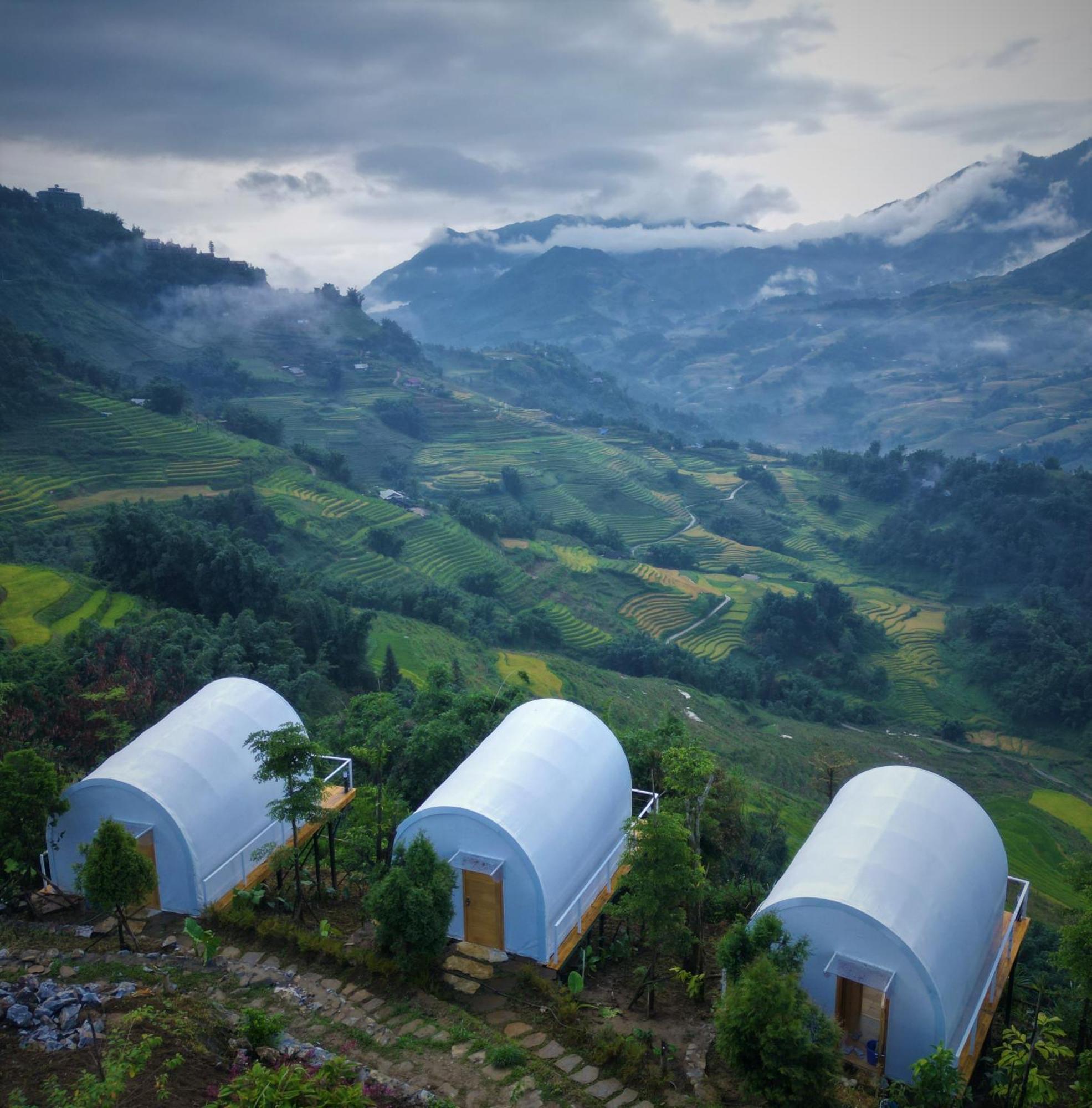 Phansi - Glamping, View Point 360, Bar & Bbq Sa Pa Eksteriør bilde